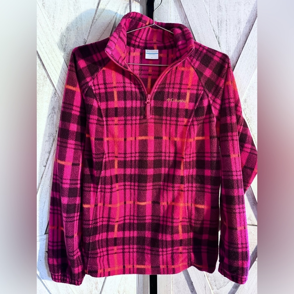 Columbia Vibrant Pink and Orange Fleece